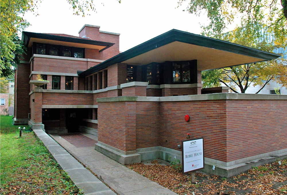Robie—House, Frank Lloyd Wright, Chicago, USA  